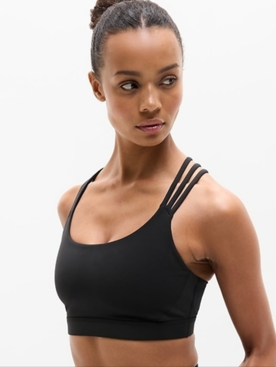 Athleta Other - Athleta Black Triple-Strap Sports Bra